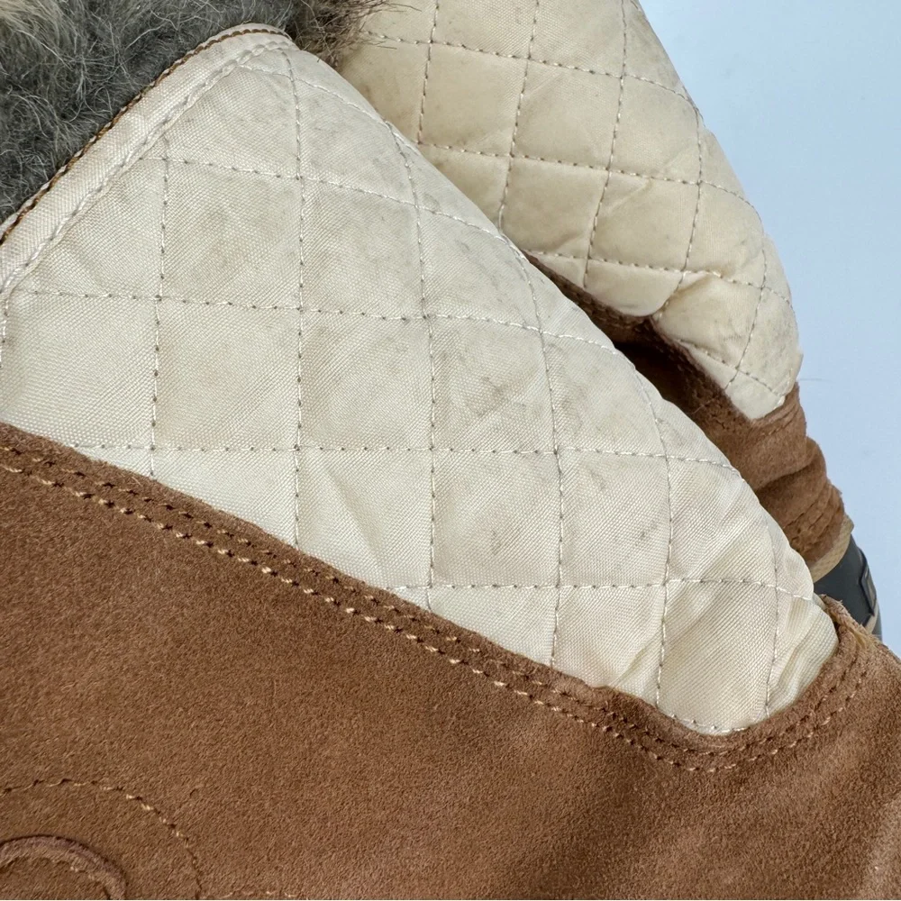 Khombu faux fur winter boots